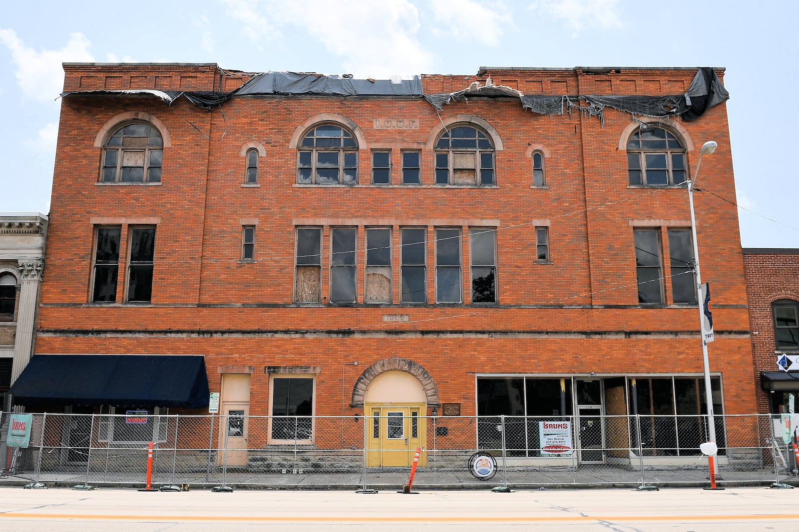 112-118 W. Main St. in Troy -- the Tavern or IOOF building