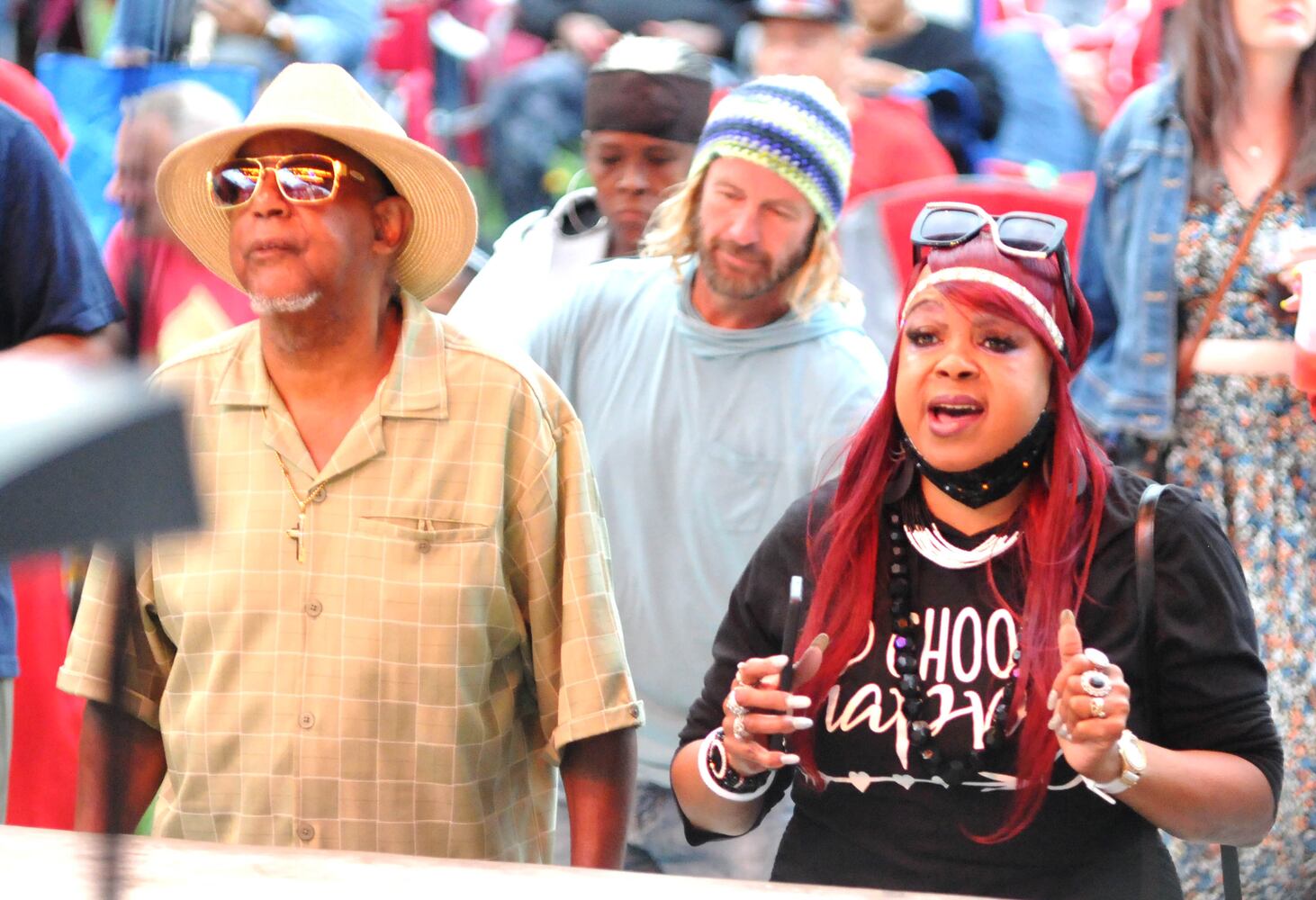 Did we spot you at the Dayton Funk All-Stars concert?