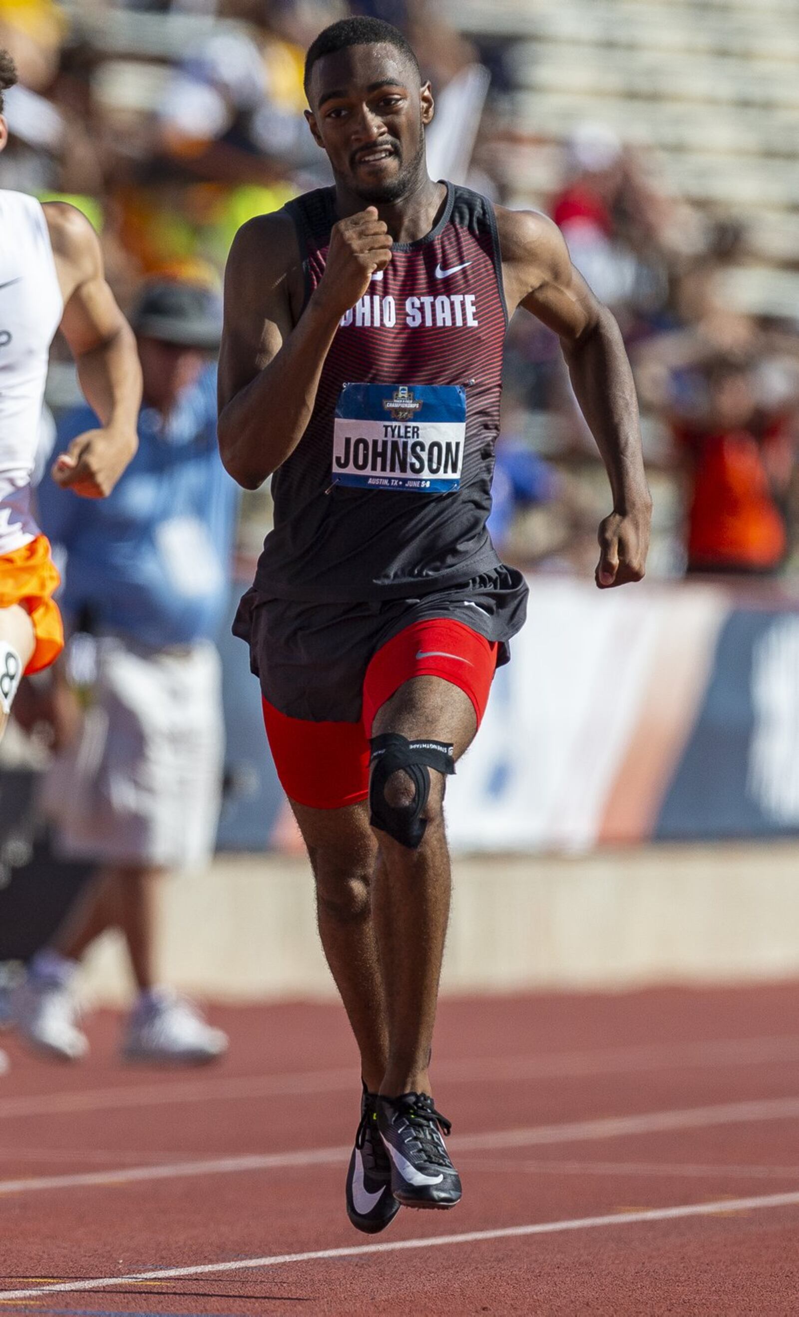 Tyler Johnson, a Stivers High School grad and Ohio State University redshirt sophomore, placed 12th in the 400 meters (45.70) during the NCAA D-I national track and field championships at Austin, Texas, earlier this month. OSU CONTRIBUTED PHOTO