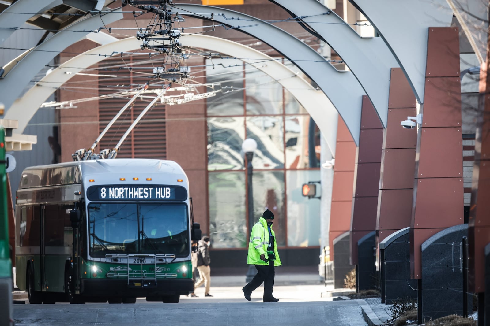 Greater Dayton RTA’s fixed-route buses had about 5.1 million riders in 2021, which was down 13% from 2020, according to agency data obtained by the Dayton Daily News. JIM NOELKER/STAFF