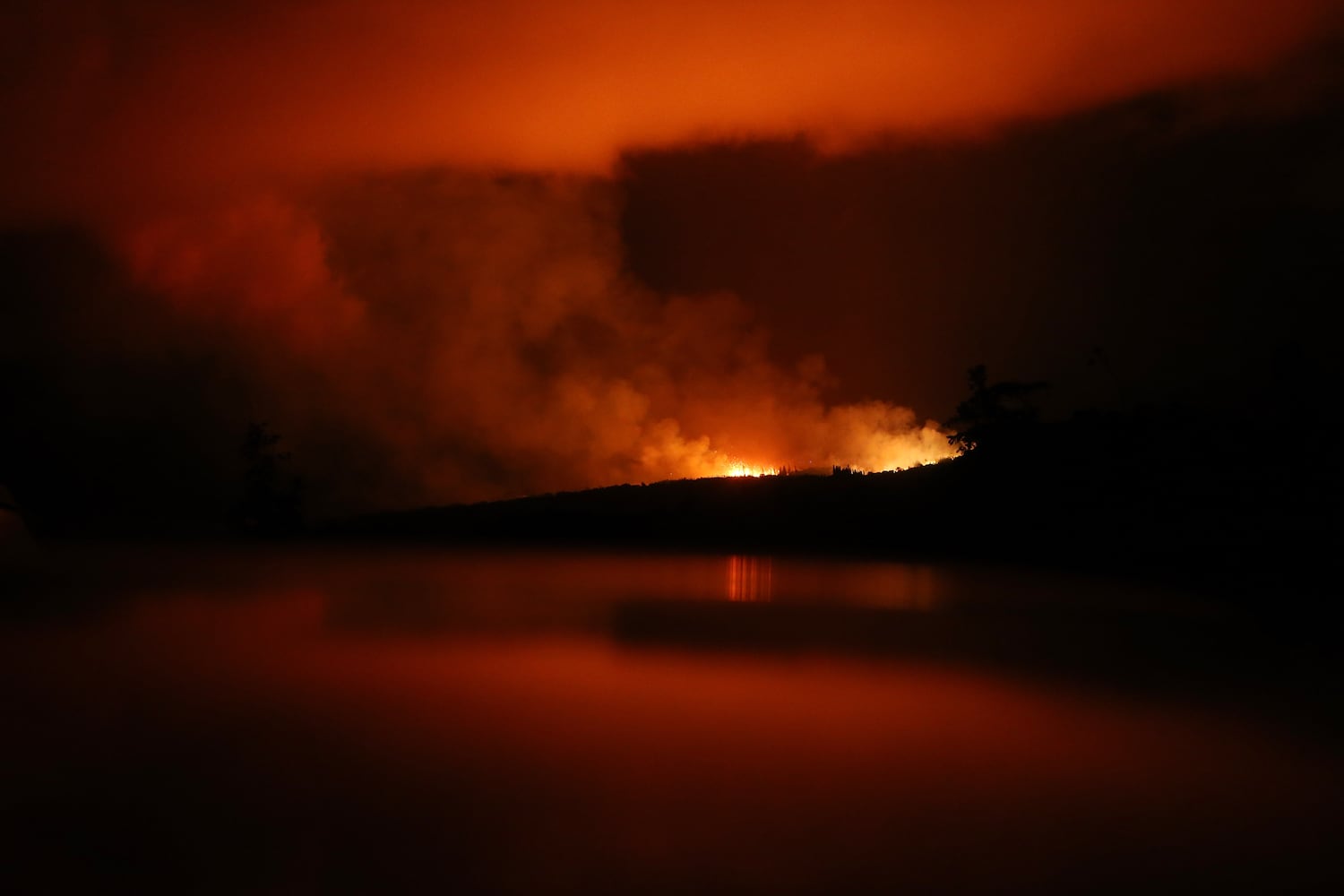 Photos: Hawaii volcano erupts