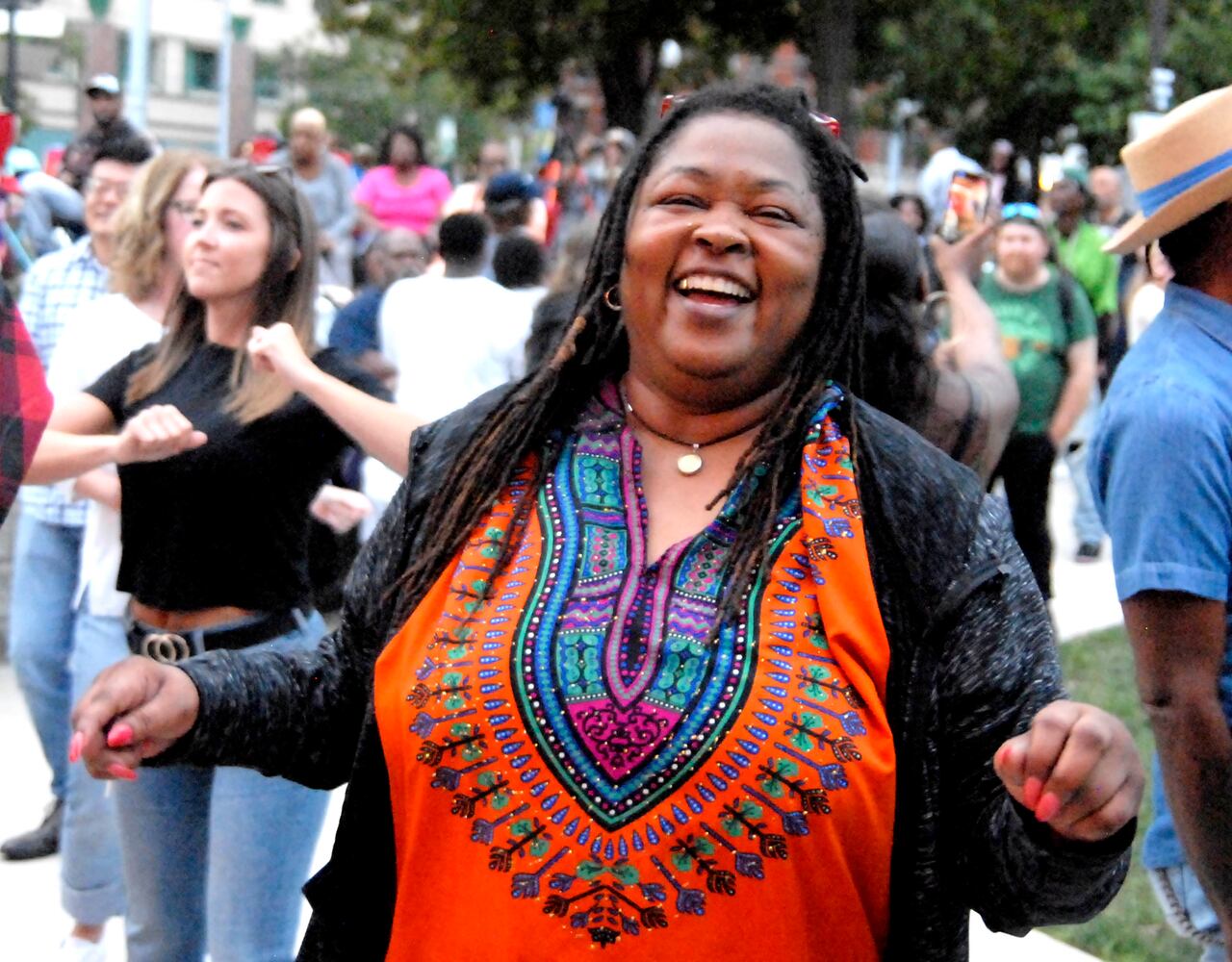 Did we spot you at the Dayton Funk All-Stars concert?