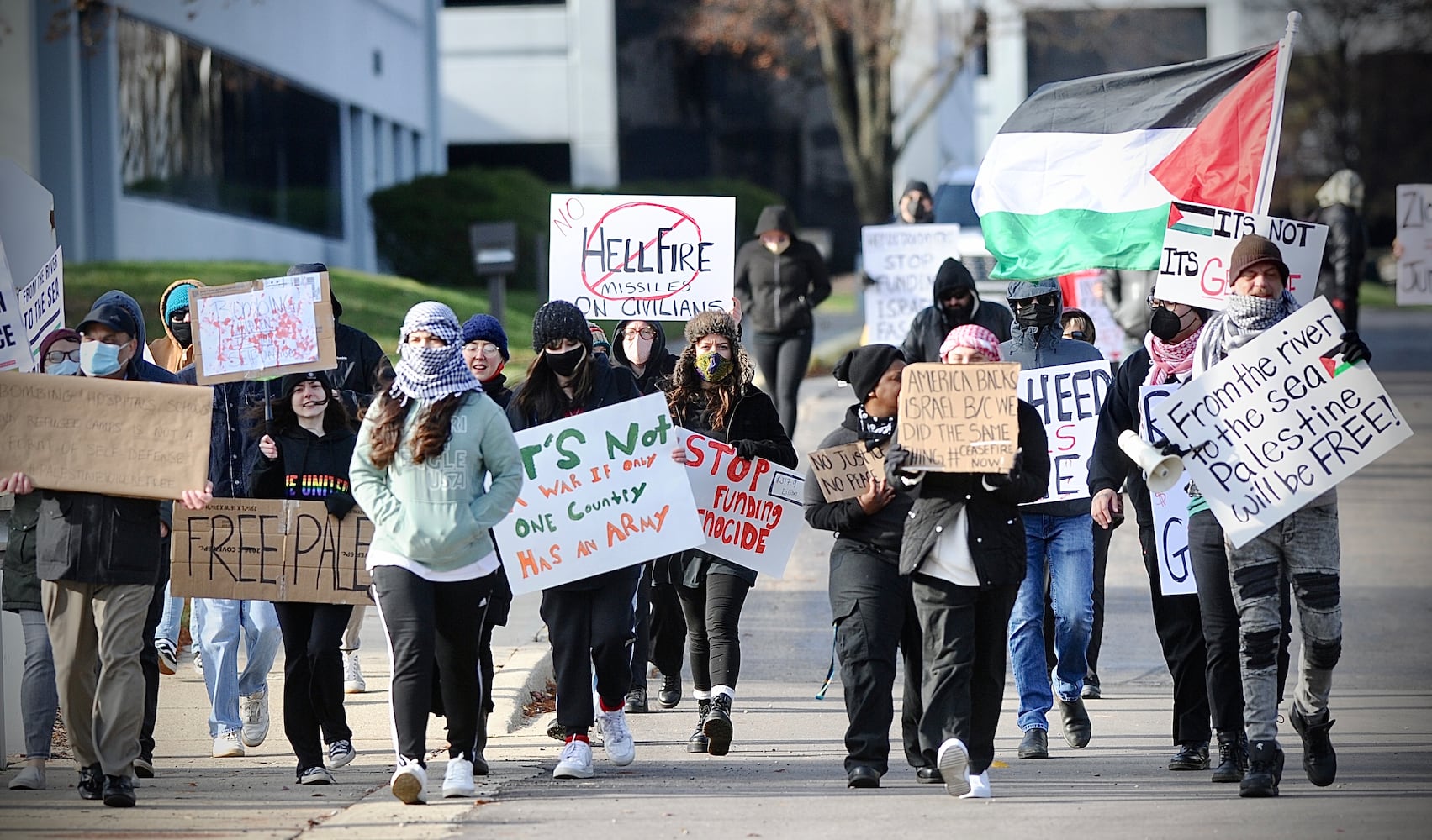 Protest for Palestinians