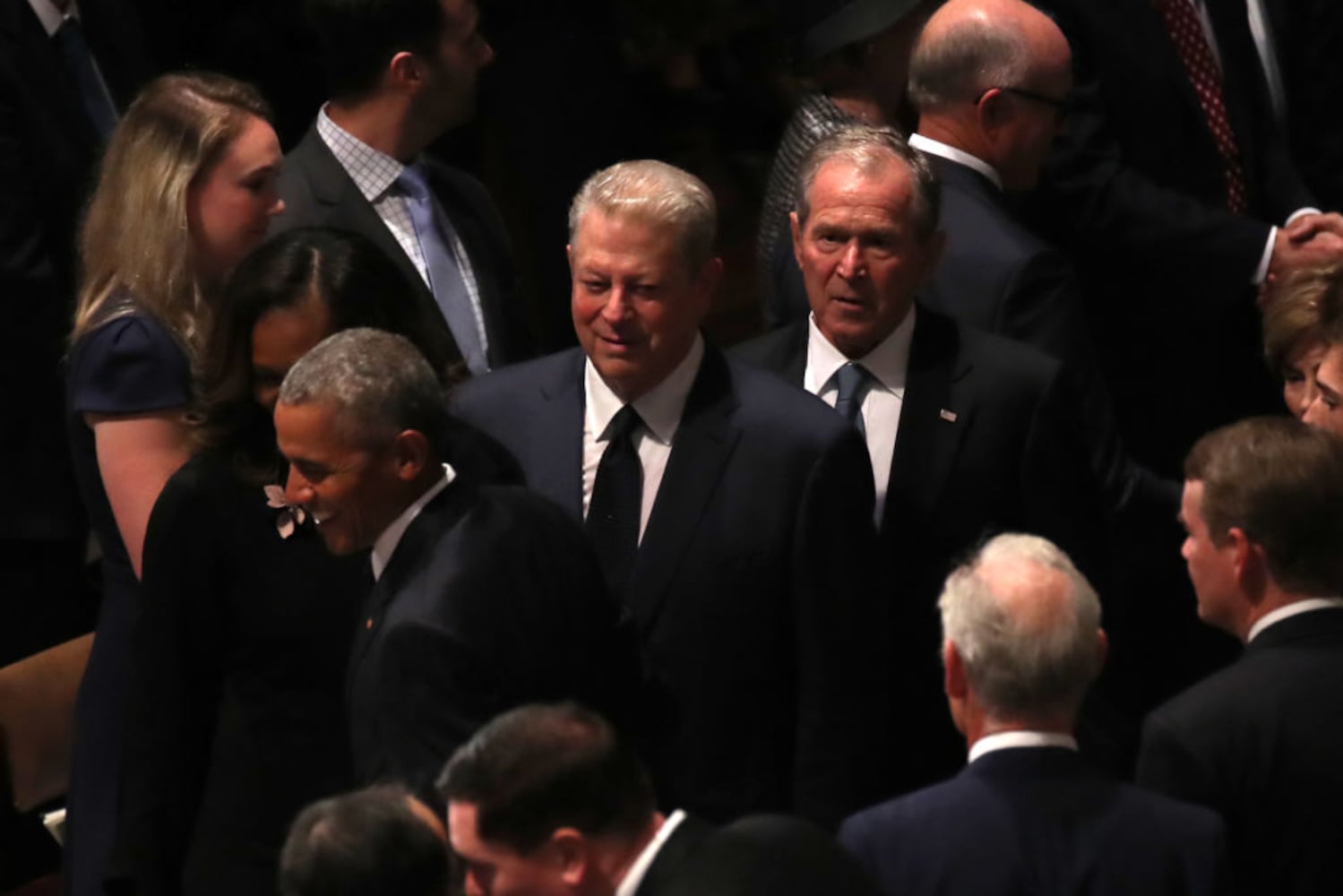 Photos: Sen. John McCain's memorial service at the National Cathedral