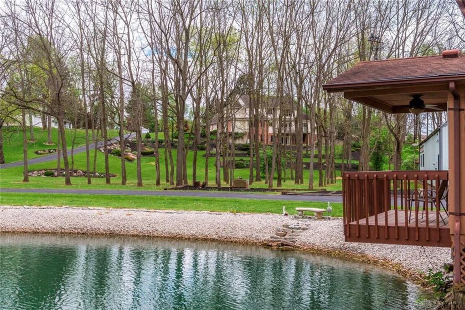 PHOTOS: Nearly 10-acre Miami County property listed has luxury home, stocked fishing pond