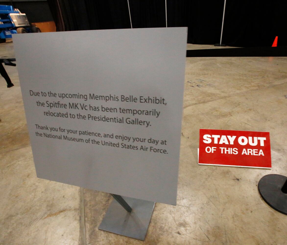 Memphis Belle exhibit taking shape