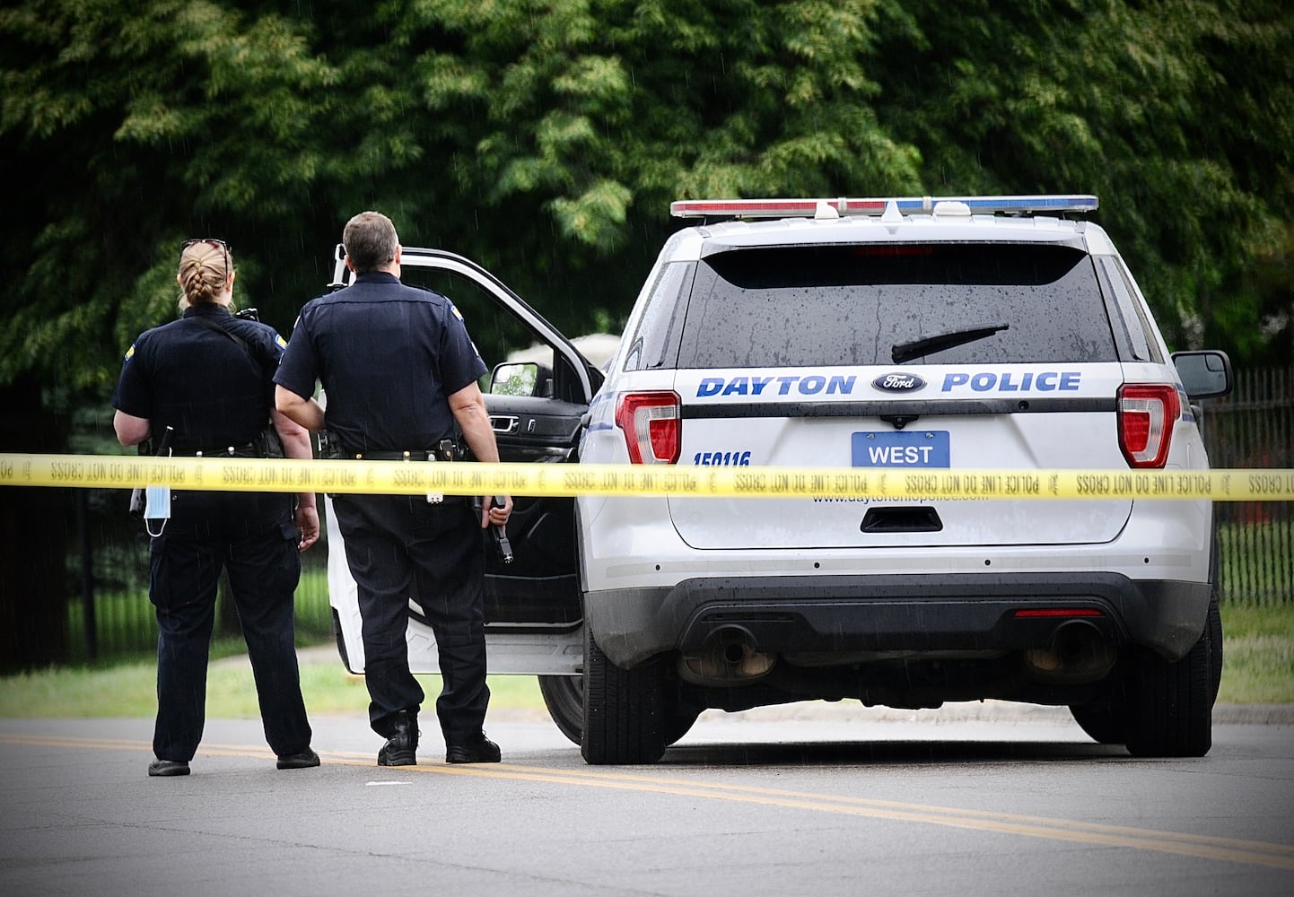 PHOTOS: SWAT standoff after shooting at Dayton apartments