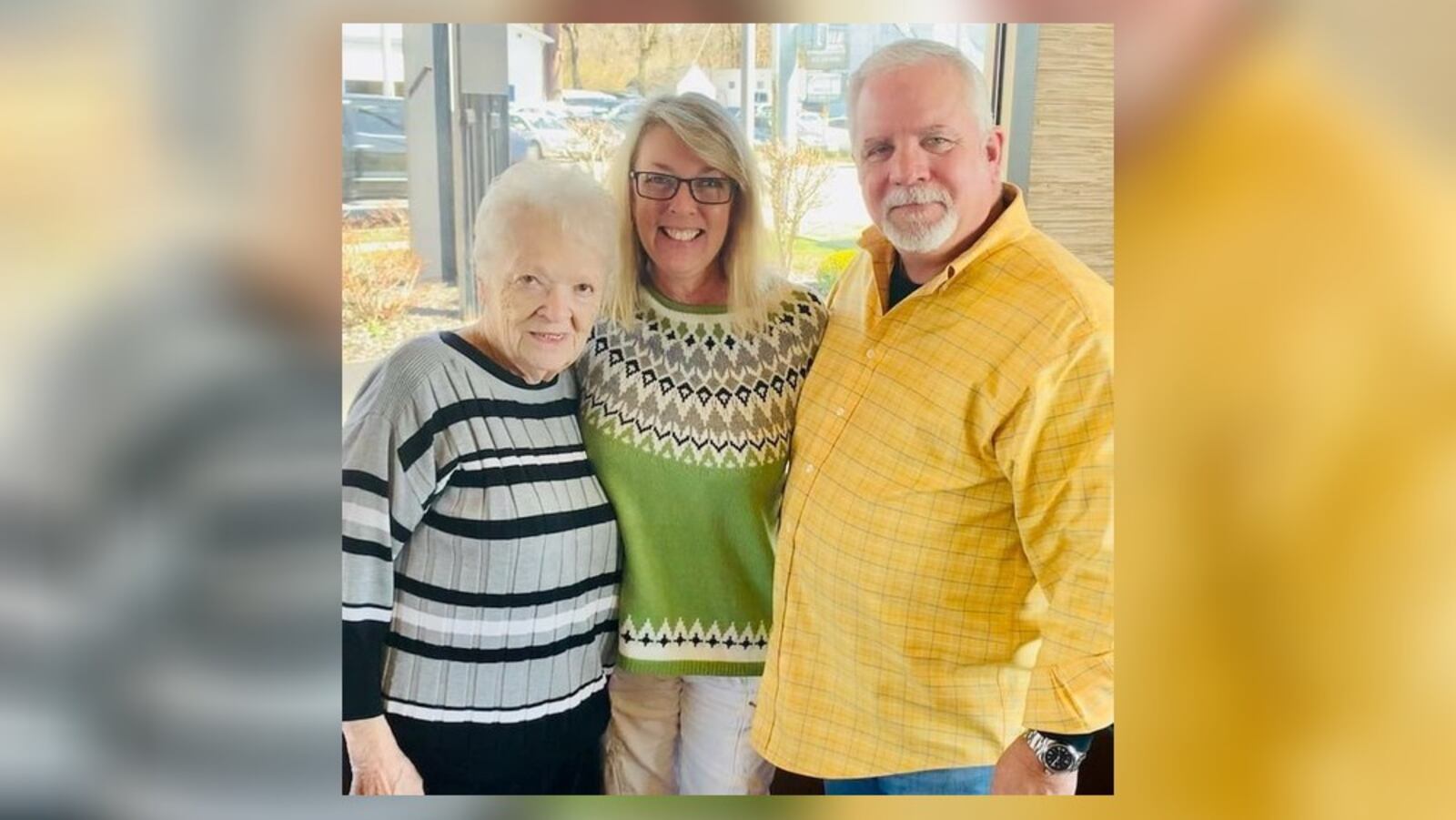 Pat McCoy’s mother Delores McCoy (left), Cheryl Sottile and McCoy got together last month in Fairfield. CONTRIBUTED