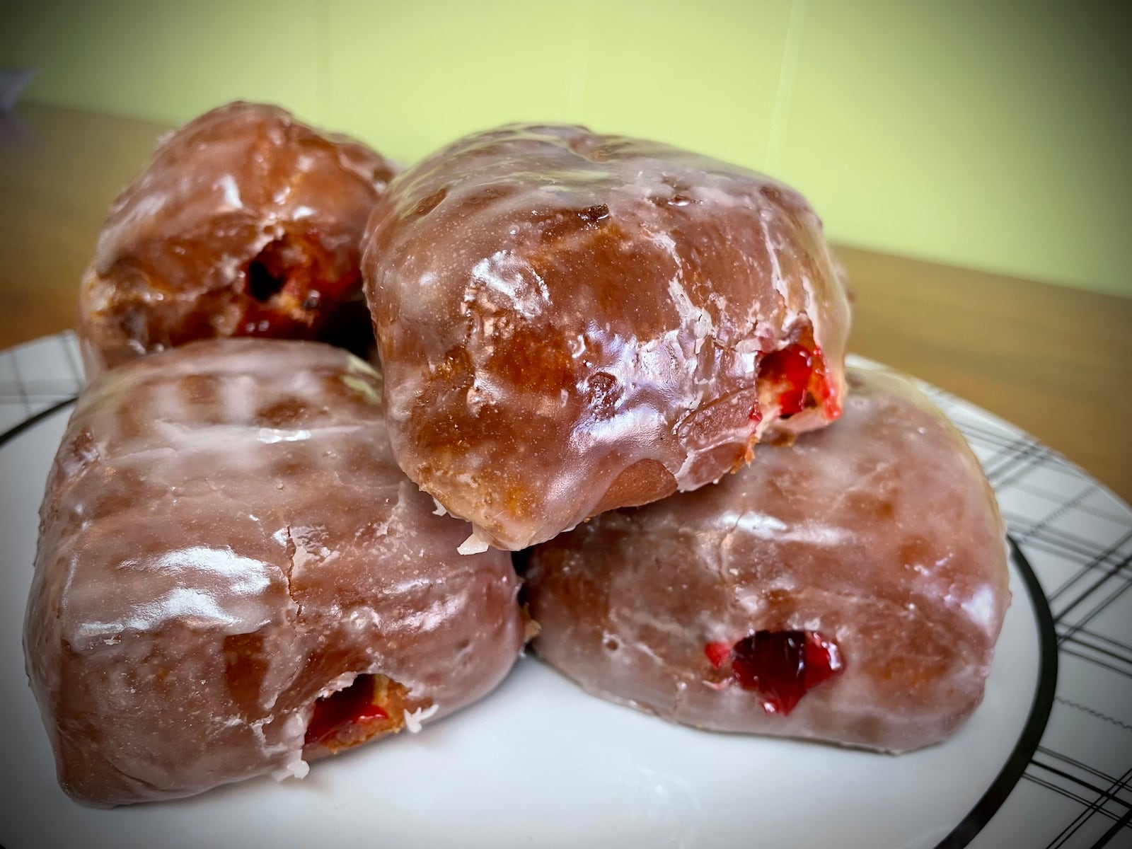 Baker Benji’s is already in the Mardi Gras spirit offering paczki, beignets, King Cake and much more. NATALIE JONES/STAFF