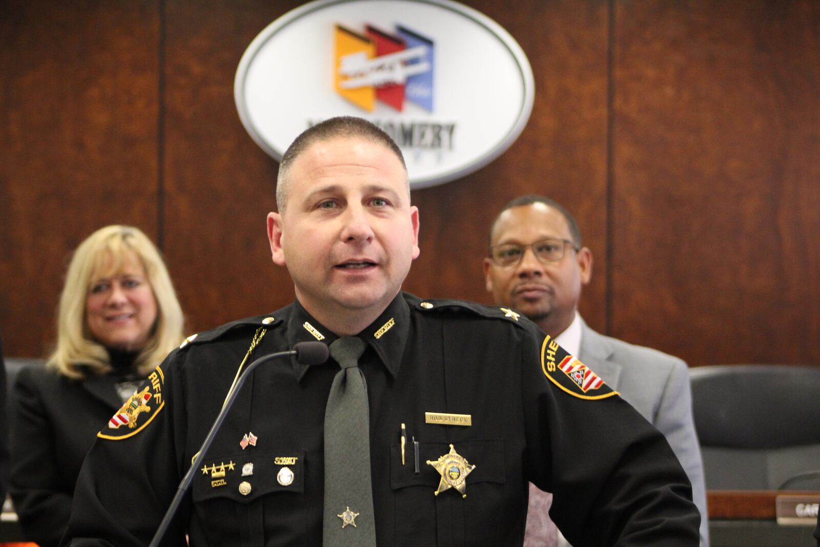 Montgomery County Sheriff Rob Streck. CORNELIUS FROLIK / STAFF