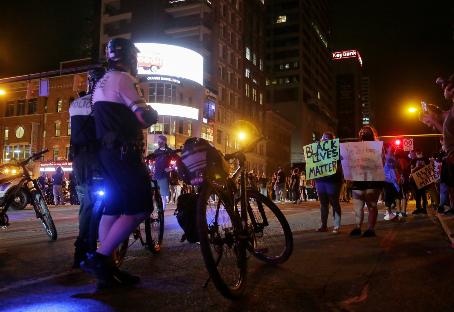 Columbus protest