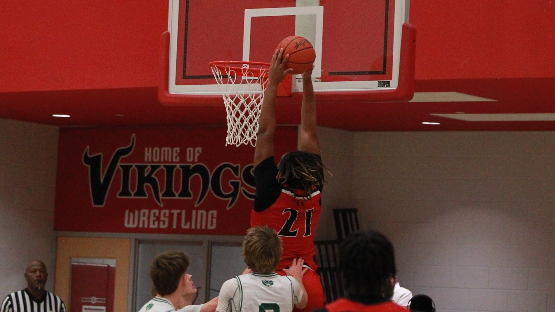 Jermiel Atkins Trotwood-Madison vs. Badin boys basketball regional tournament