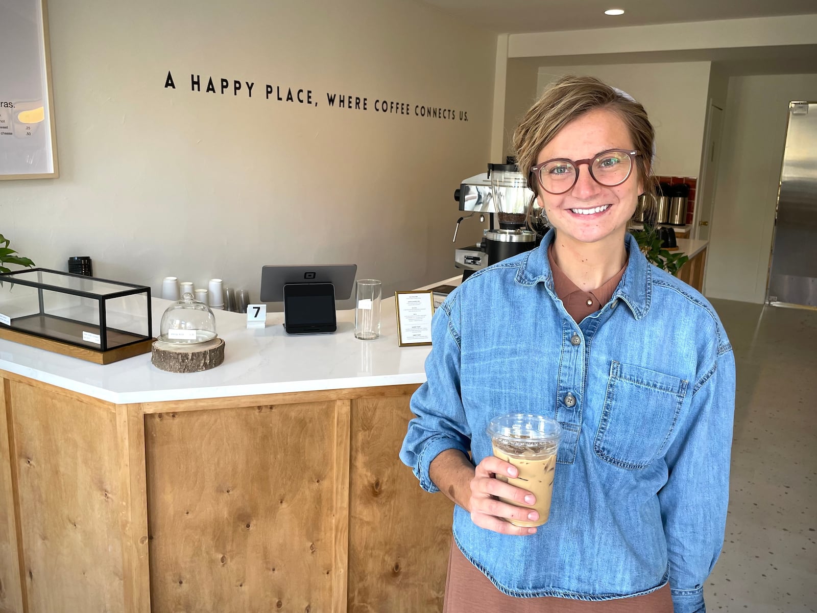 Sip Coffee Co. is located at 128 E. Main St. in Tipp City. Pictured is owner Brooke Deaton. NATALIE JONES/STAFF