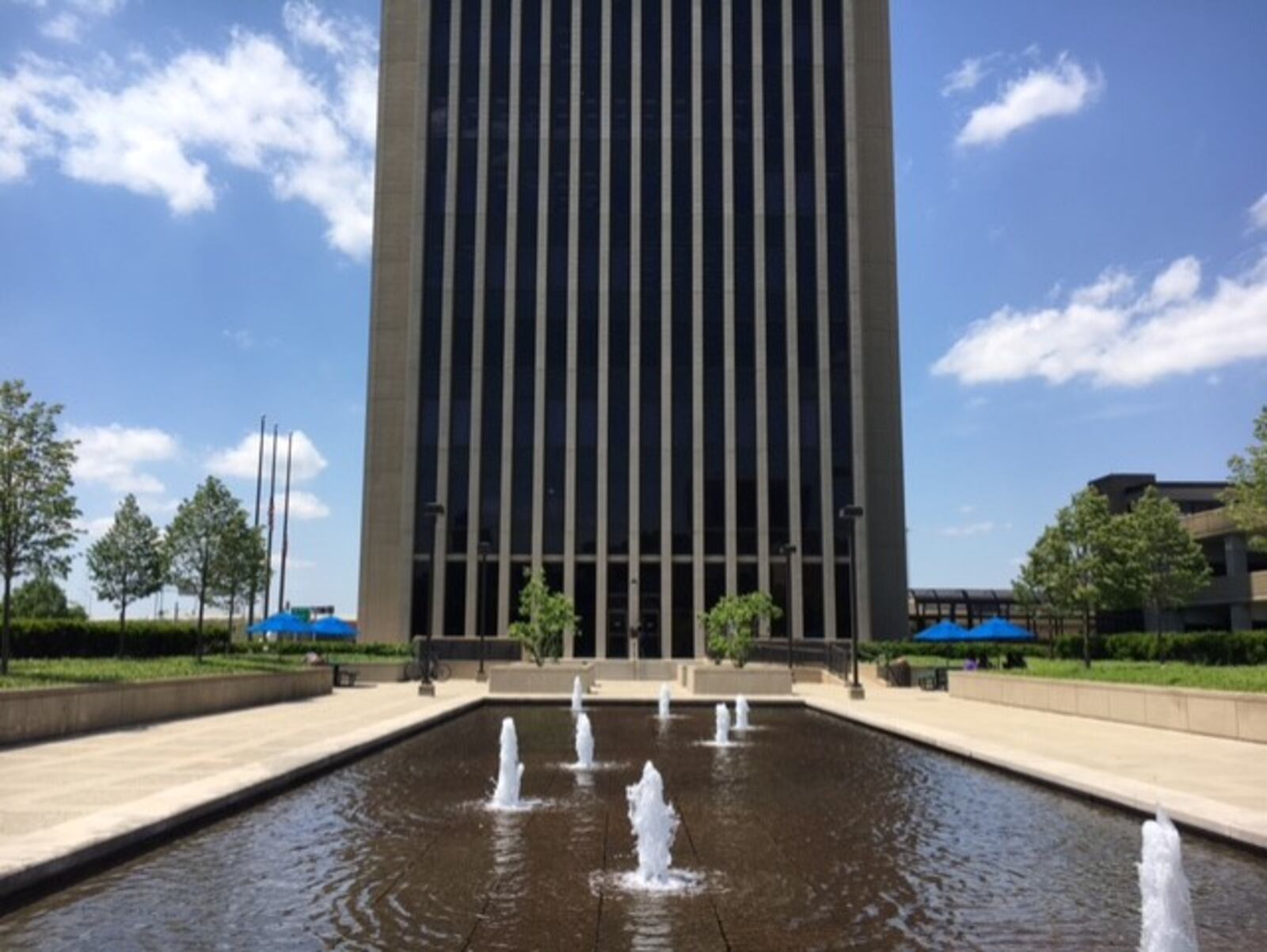 Montgomery County administration building, 451 W. Third St. THOMAS GNAU/STAFF