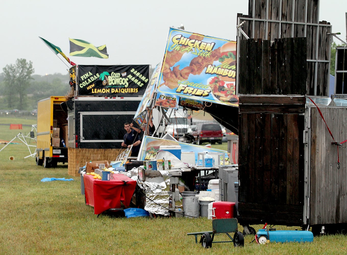 Photos showing damage of June 2012 derecho