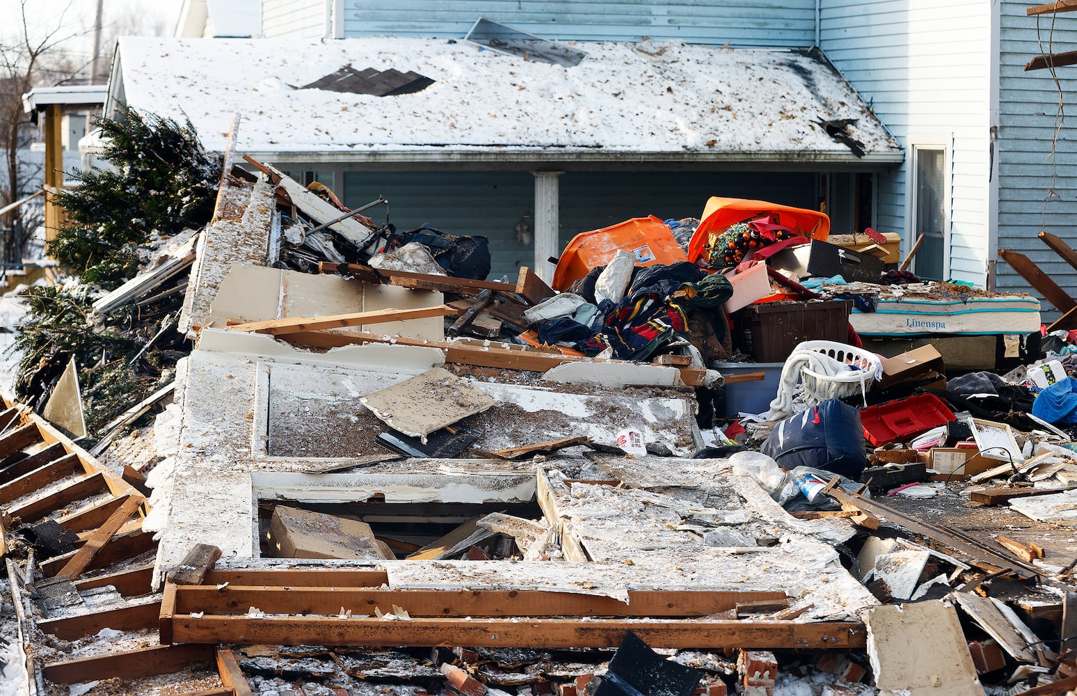 apartment explosion