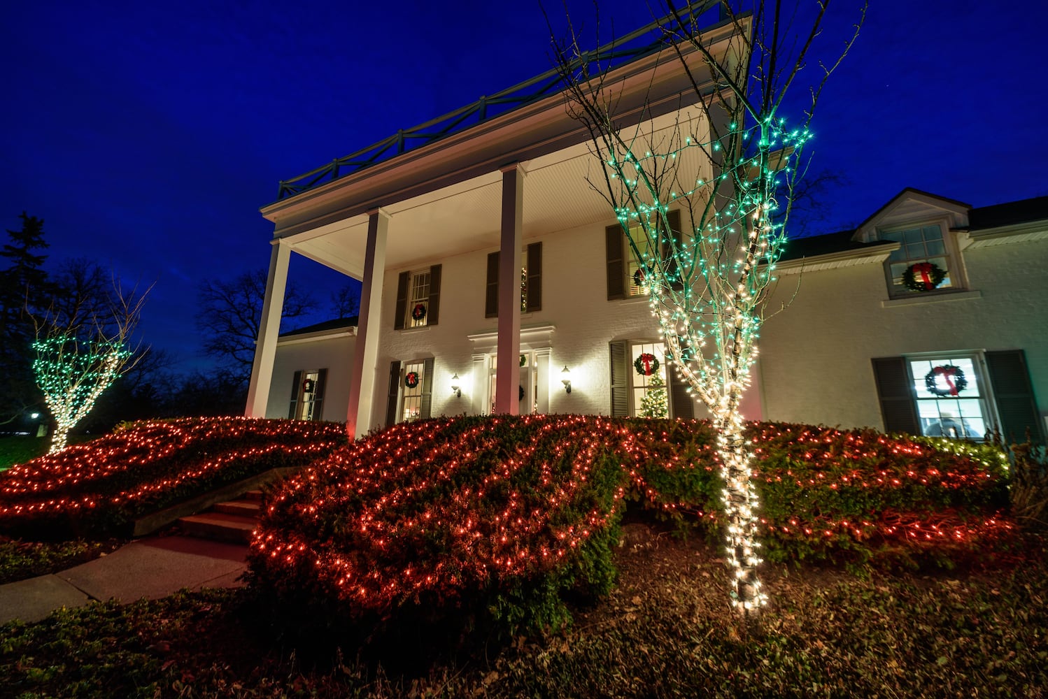 PHOTOS: The grounds of Kettering’s Polen Farm decked out for the holidays