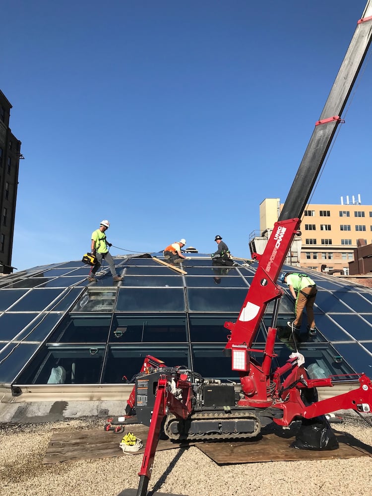 PHOTOS: First look at Dayton Arcade’s transformation