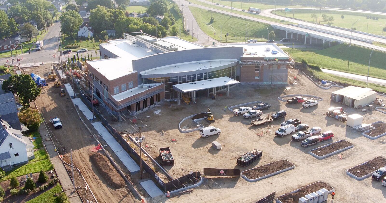 Dayton Childrens Hospital is building the $28 million Center for Community Health and Advocacy at the corner of Valley Street and Stanley Avenue.  The land on which the 50,000-square-foot medical facility is being built sat vacant for years after the closure of Dayton Electroplate.  The new facility is a few blocks east of the Dayton Childrens main campus and will offer services including a foster and kinship care clinic,  complex care clinic, the Dayton Asthma Alliance, a food pharmacy and teaching kitchen.   TY GREENLEES / STAFF