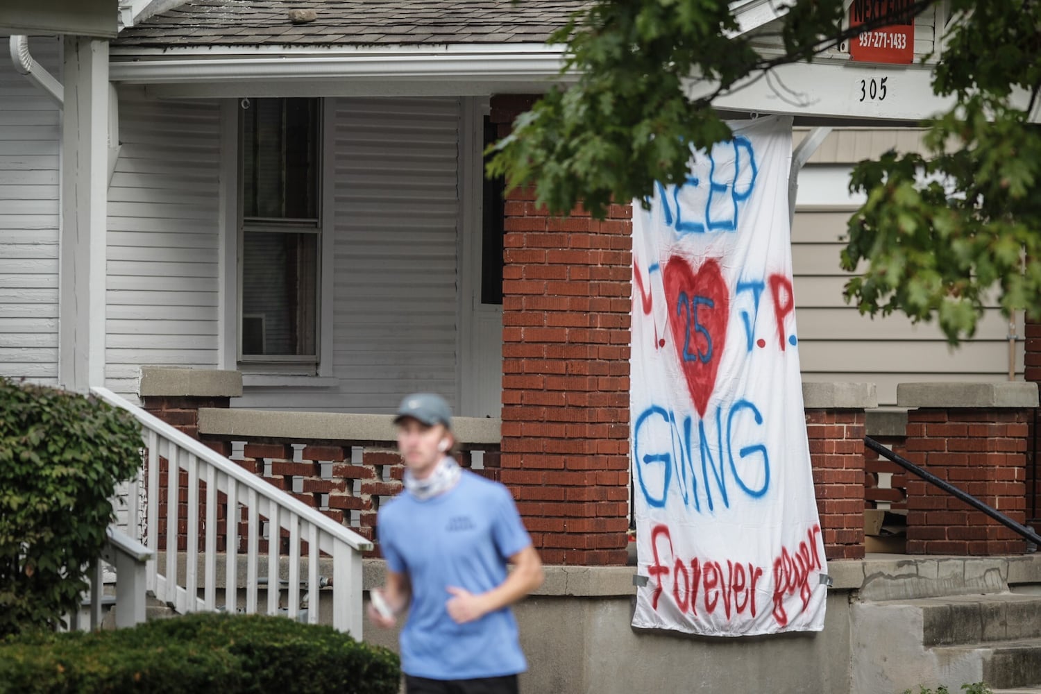 UD houses display tributes to Michael Currin