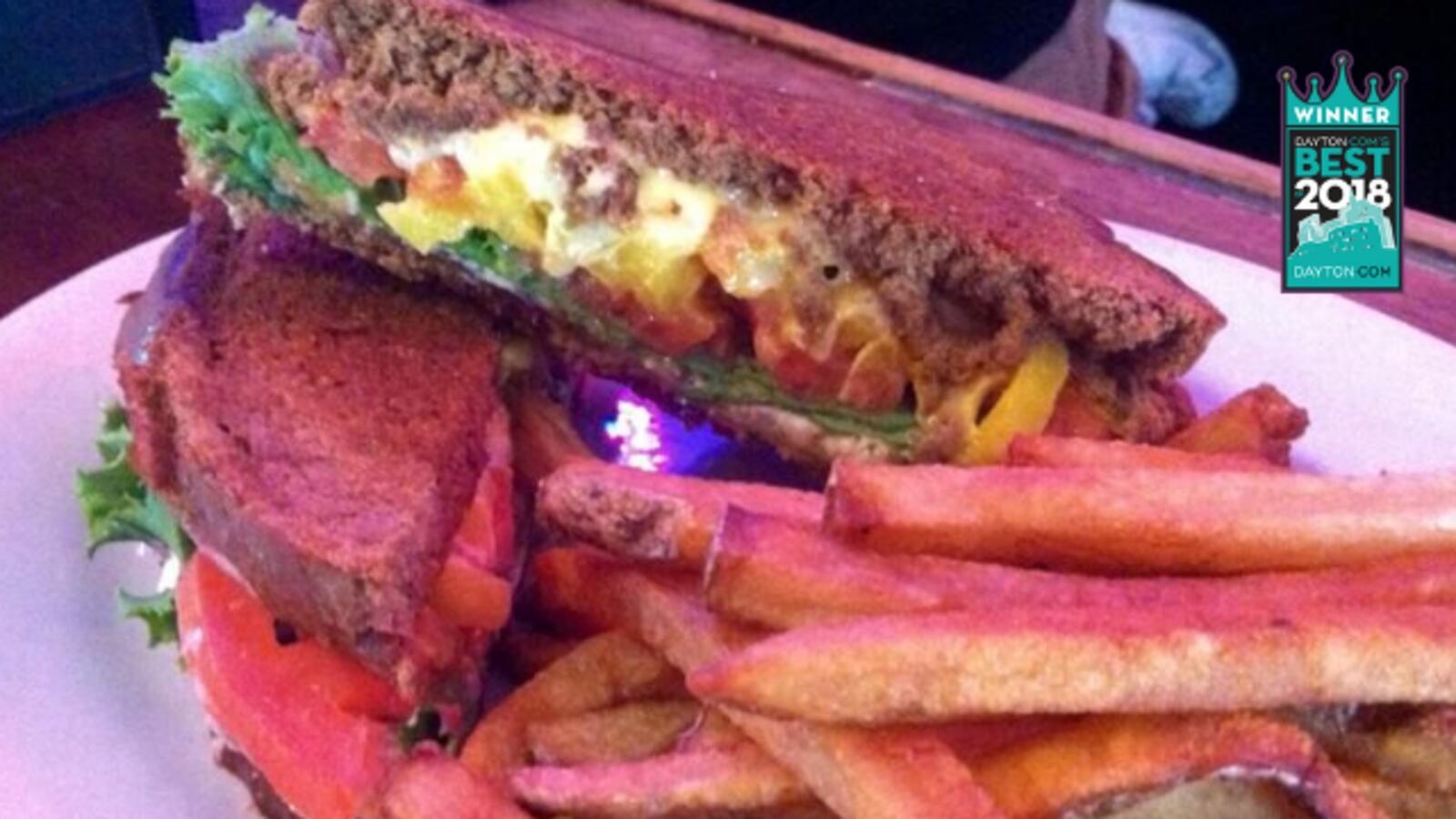 The My Way Grilled Cheese at Tank's Bar and Grill in Dayton. STAFF FILE PHOTO