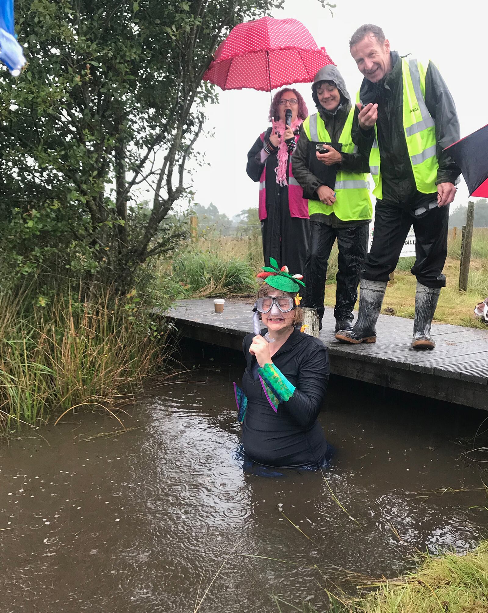 Shayna McConville has twice  compted in Britain’s World Bog Snorkeling Championships. CONTRIBUTED PHOTO