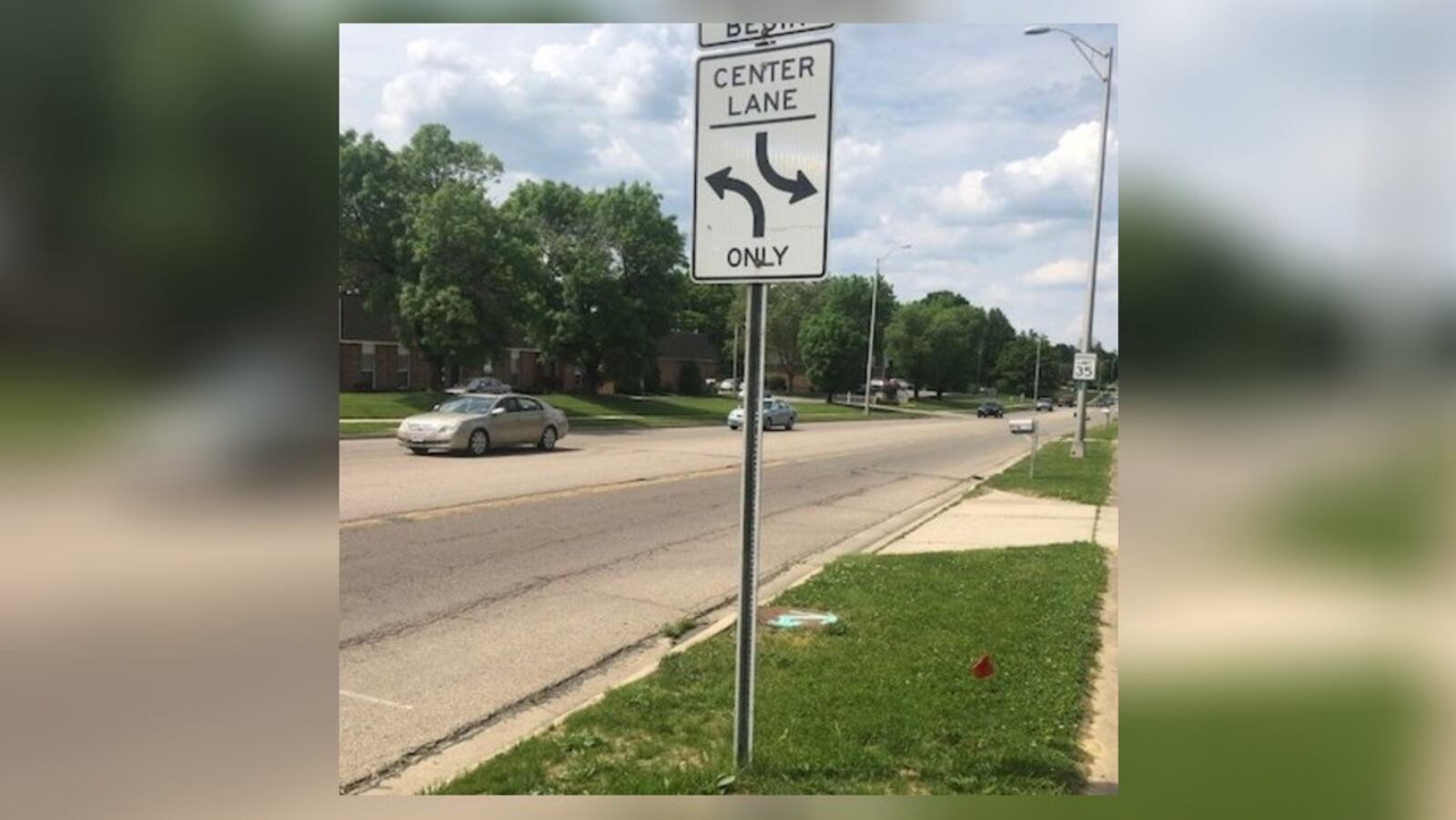 Most of County Line Road is two lanes with a shared turning lane. NICK BLIZZARD/STAFF