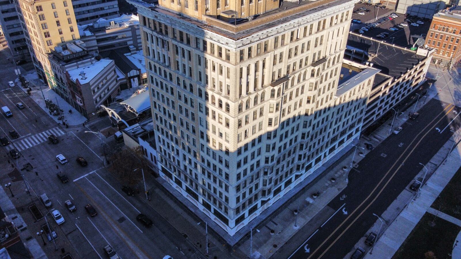 Centre City Building at Main and Forth in downtown Dayton.