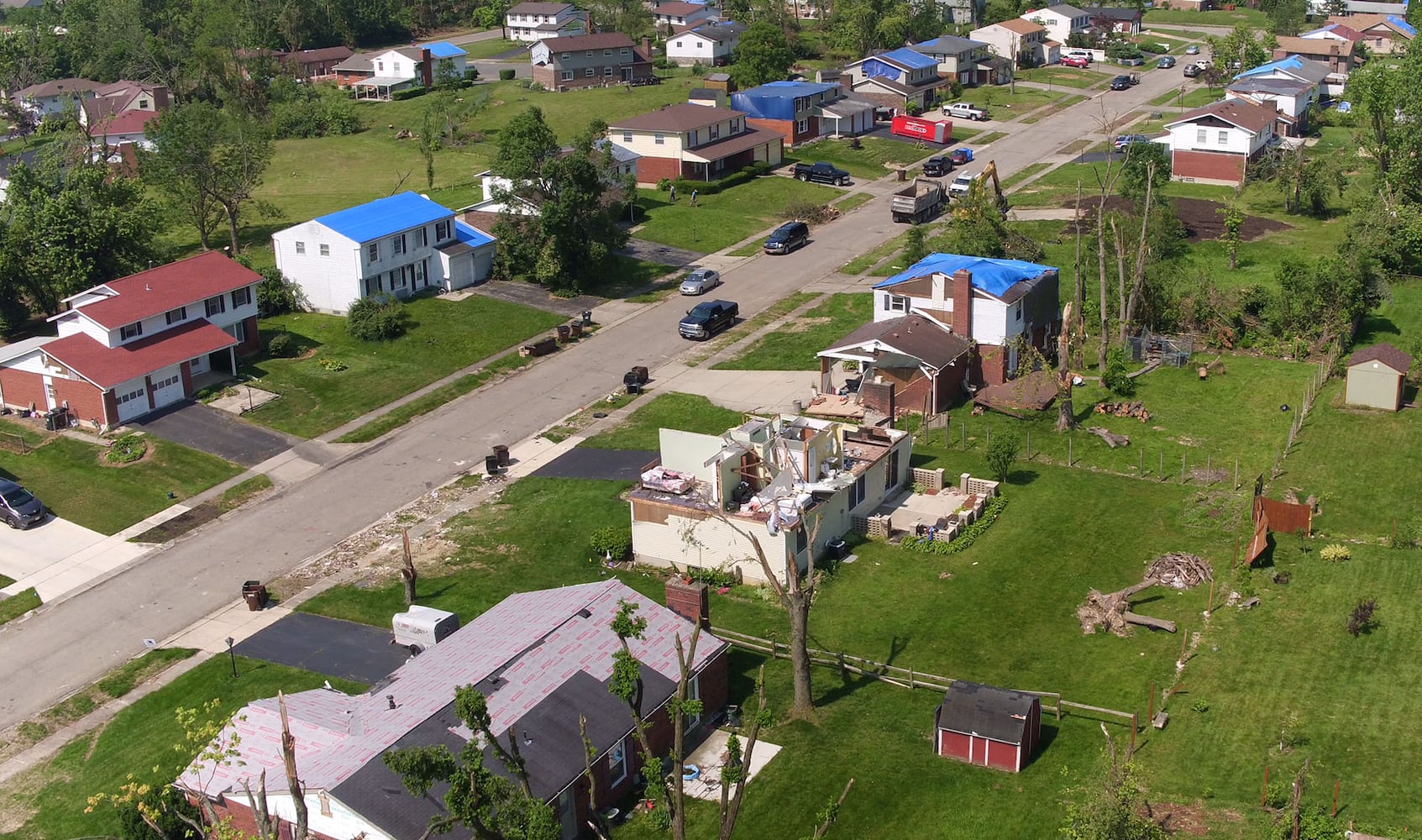 PHOTOS: A look at Trotwood one month after tornado