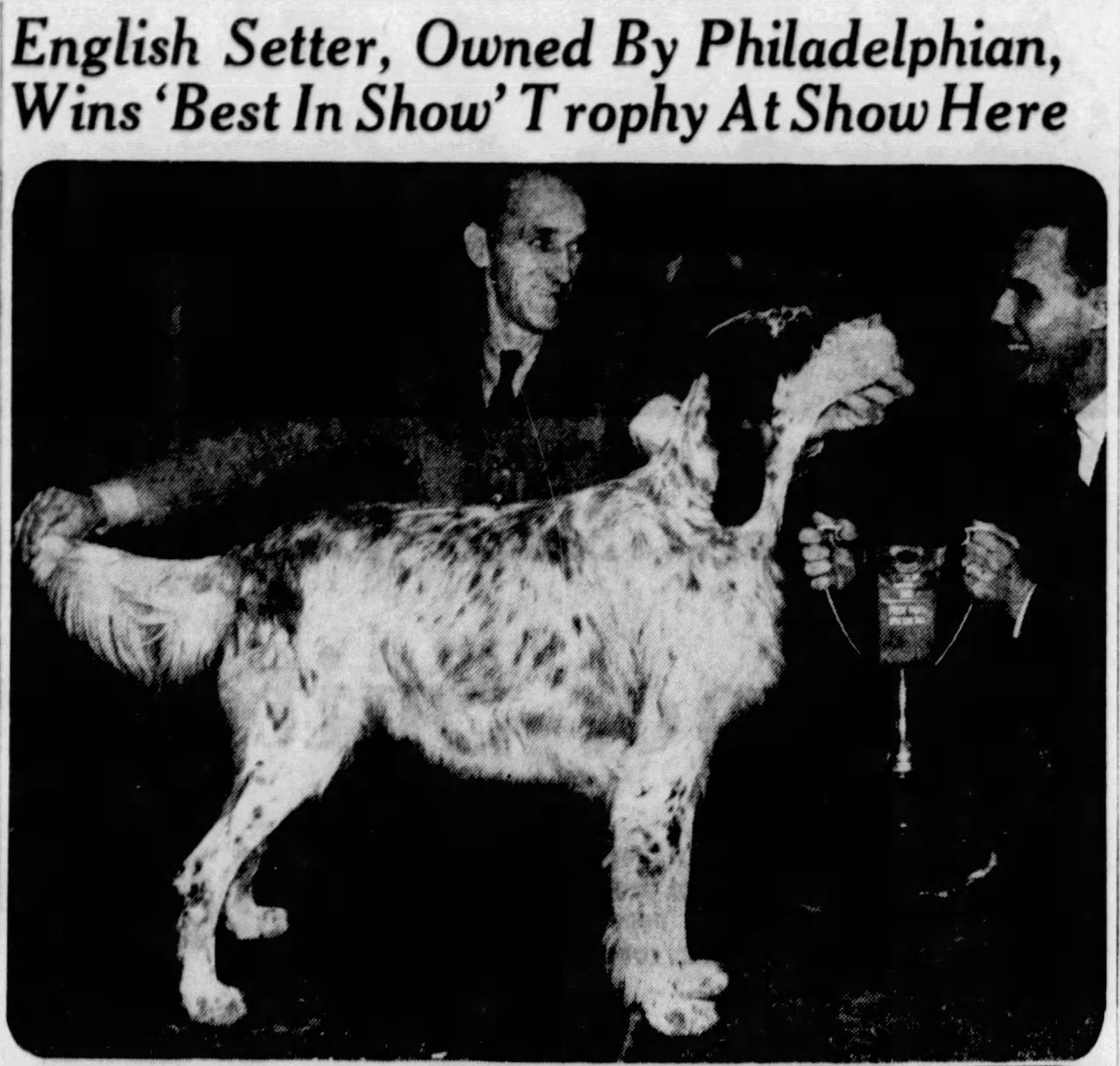 Oct. 3, 1937: 353 dogs try for awards at Kennel Club show. DAYTON DAILY NEWS ARCHIVES