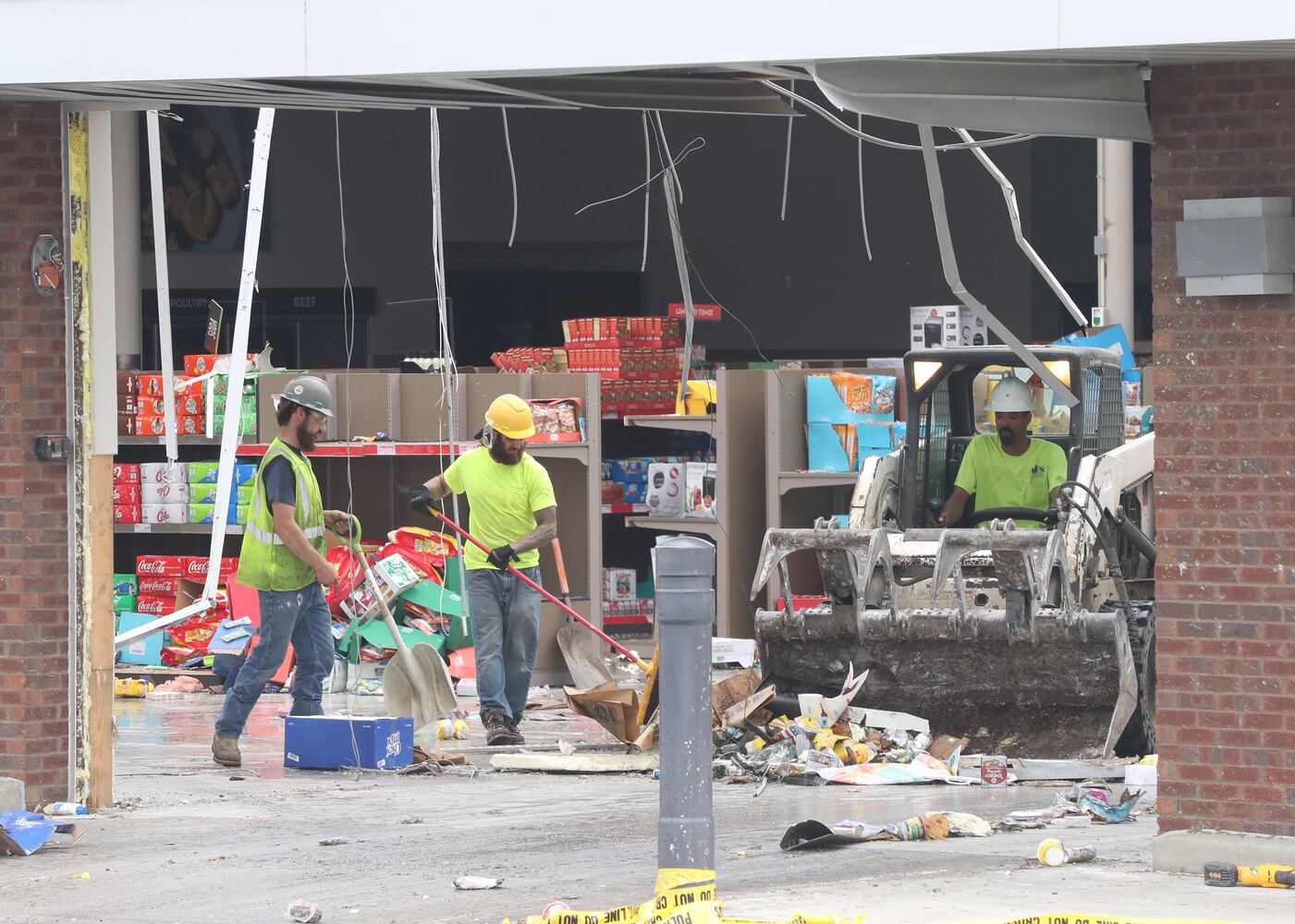 PHOTOS: Daylight reveals widespread damage from Monday storms