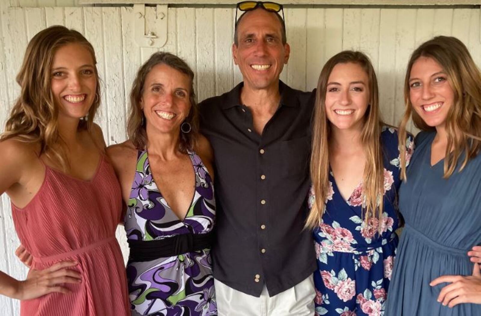 The Kreill family in 2020. L-R Lindsey,  Kreill, Megan Kreill, Randy Kreill, Arin Kreill, Emma Kreill. Hoping to have a health span and life span to enjoy our girls future and support my wife any way possible.