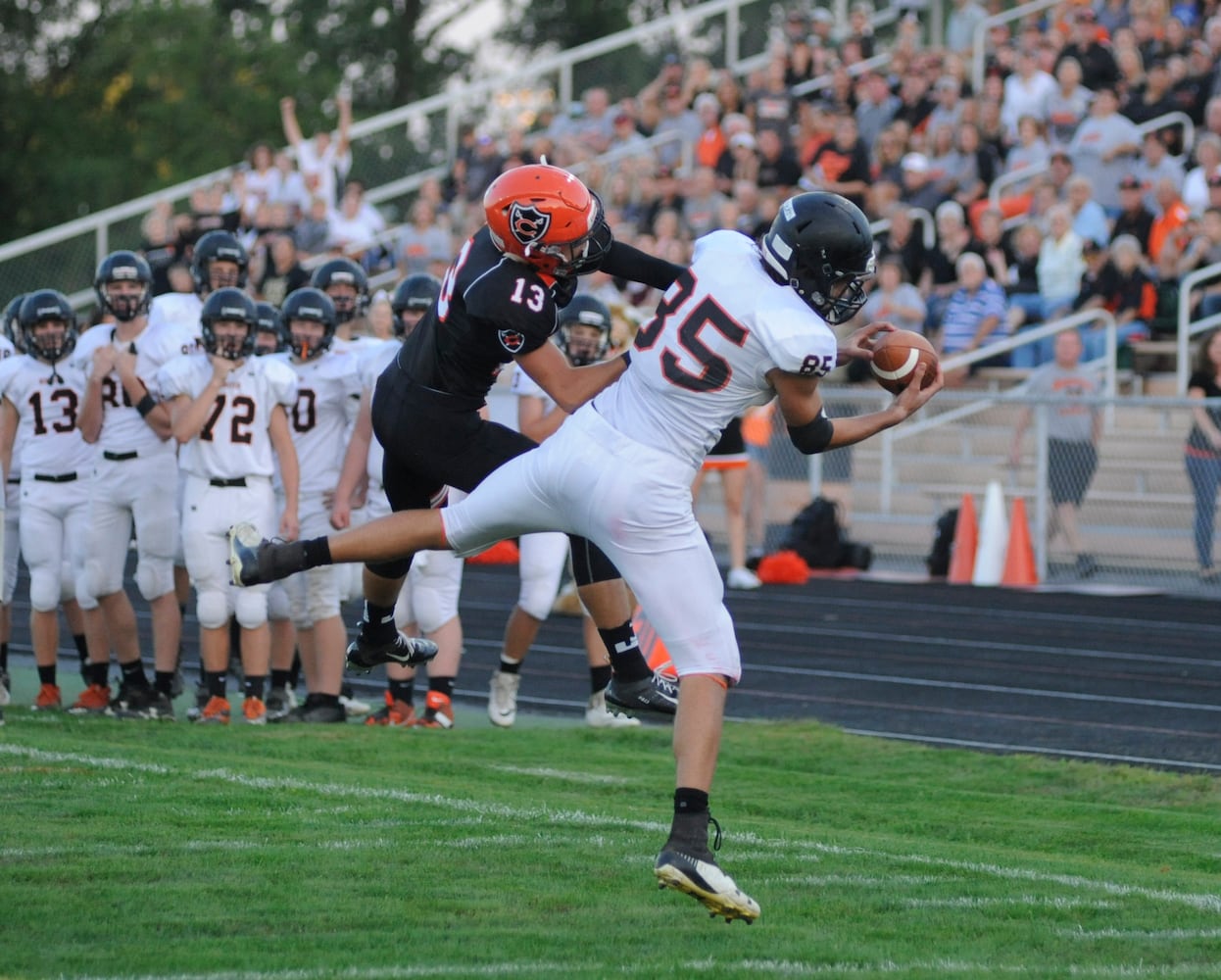 PHOTOS: No. 1 Minster at No. 1 Coldwater, Week 4 football