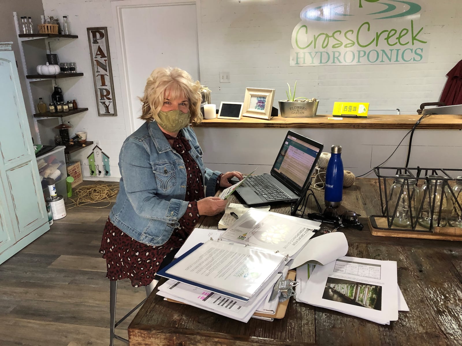 Tami Kincer owns Cross Creek Hydroponics in Springboro.