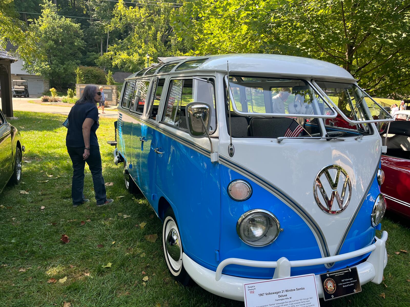 The 15th Dayton Concours d’Elegance at Carillon Park on Sunday had about 180 classic and antique automobiles on display. CORNELIUS FROLIK / STAFF