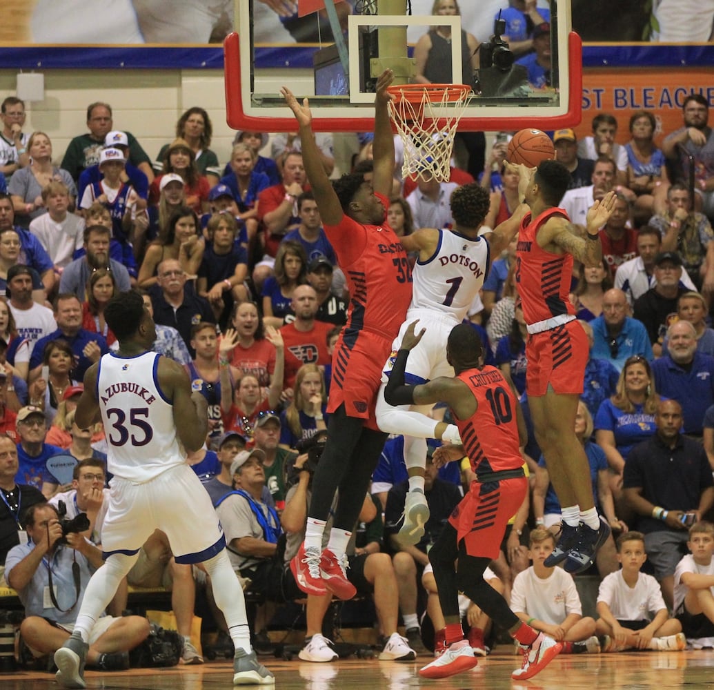 Photos: Dayton Flyers fall to Kansas in Maui Invitational