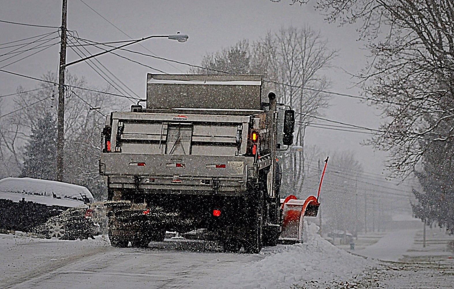 PHOTOS: Snowstorm covers region Saturday