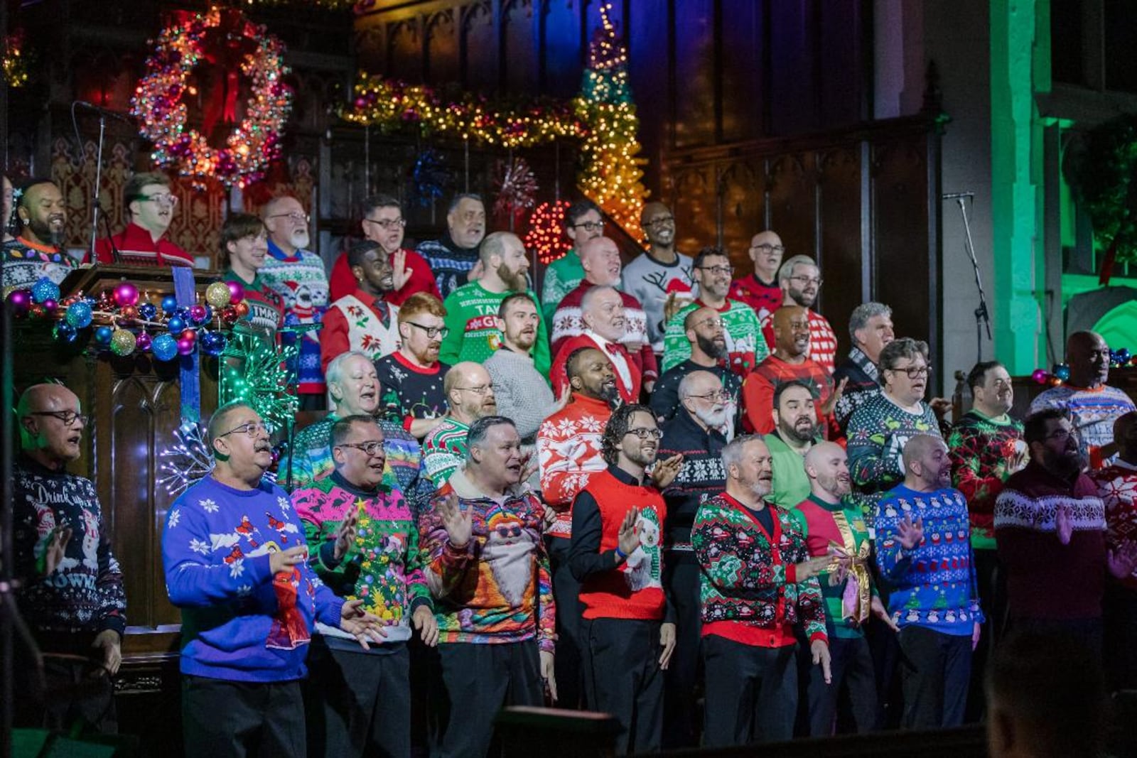 Dayton Gay Men's Chorus holiday concert will take place Saturday, Dec. 7 at Westminster Presbyterian Church. CONTRIBUTED