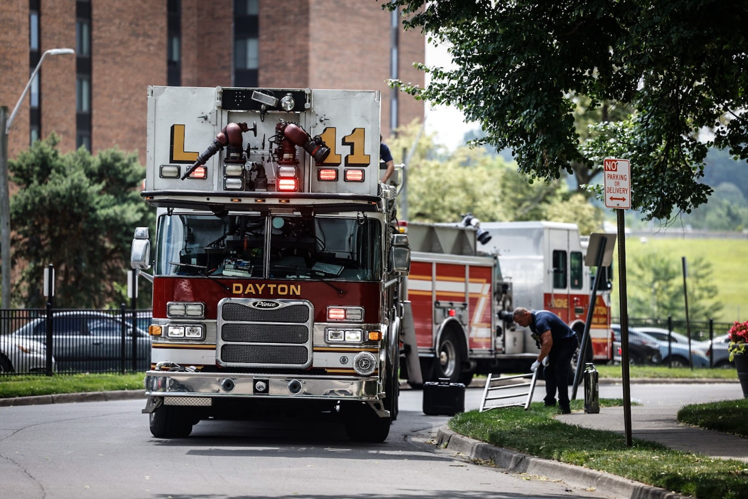 Woman in 'very critical condition' after fall into trash compactor at Dayton Towers high rise