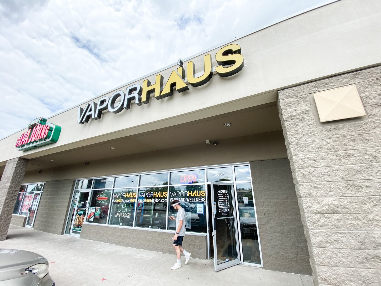 Vapor Haus has 12 locations in the Dayton area and sells vape products and some hemp-derived products.