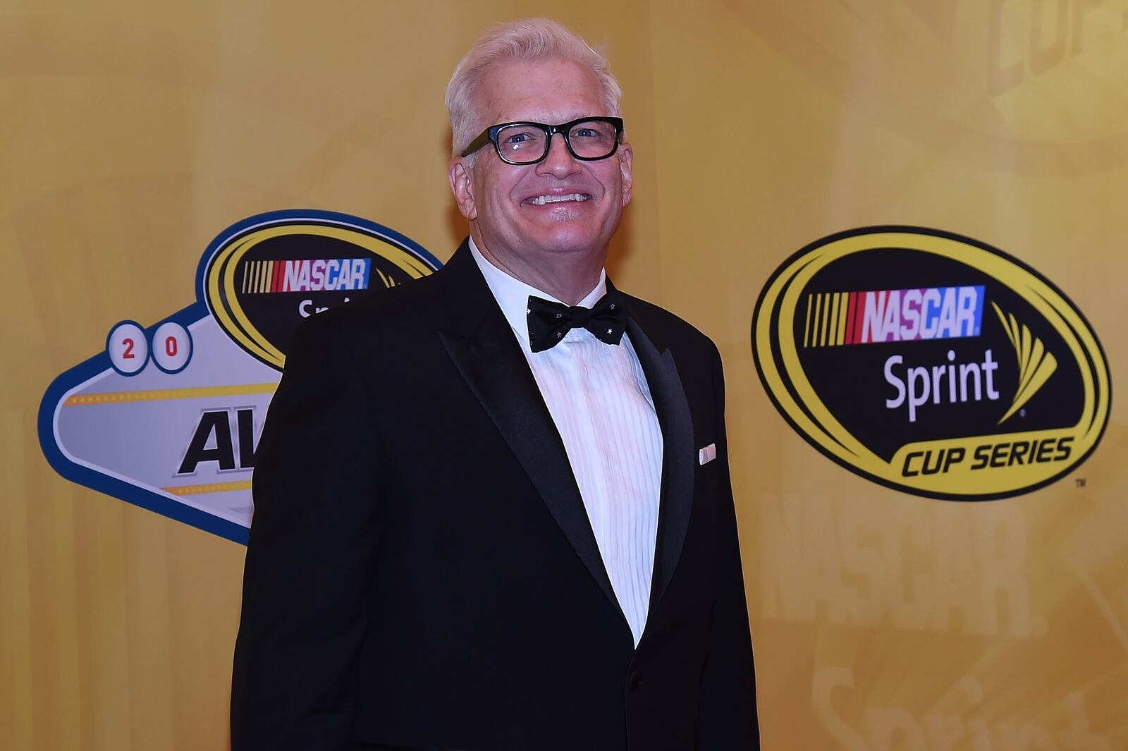 LAS VEGAS, NV - DECEMBER 04:  Host Drew Carey attends the 2015 NASCAR Sprint Cup Series Awards at Wynn Las Vegas on December 4, 2015 in Las Vegas, Nevada.  (Photo by Ethan Miller/Getty Images)