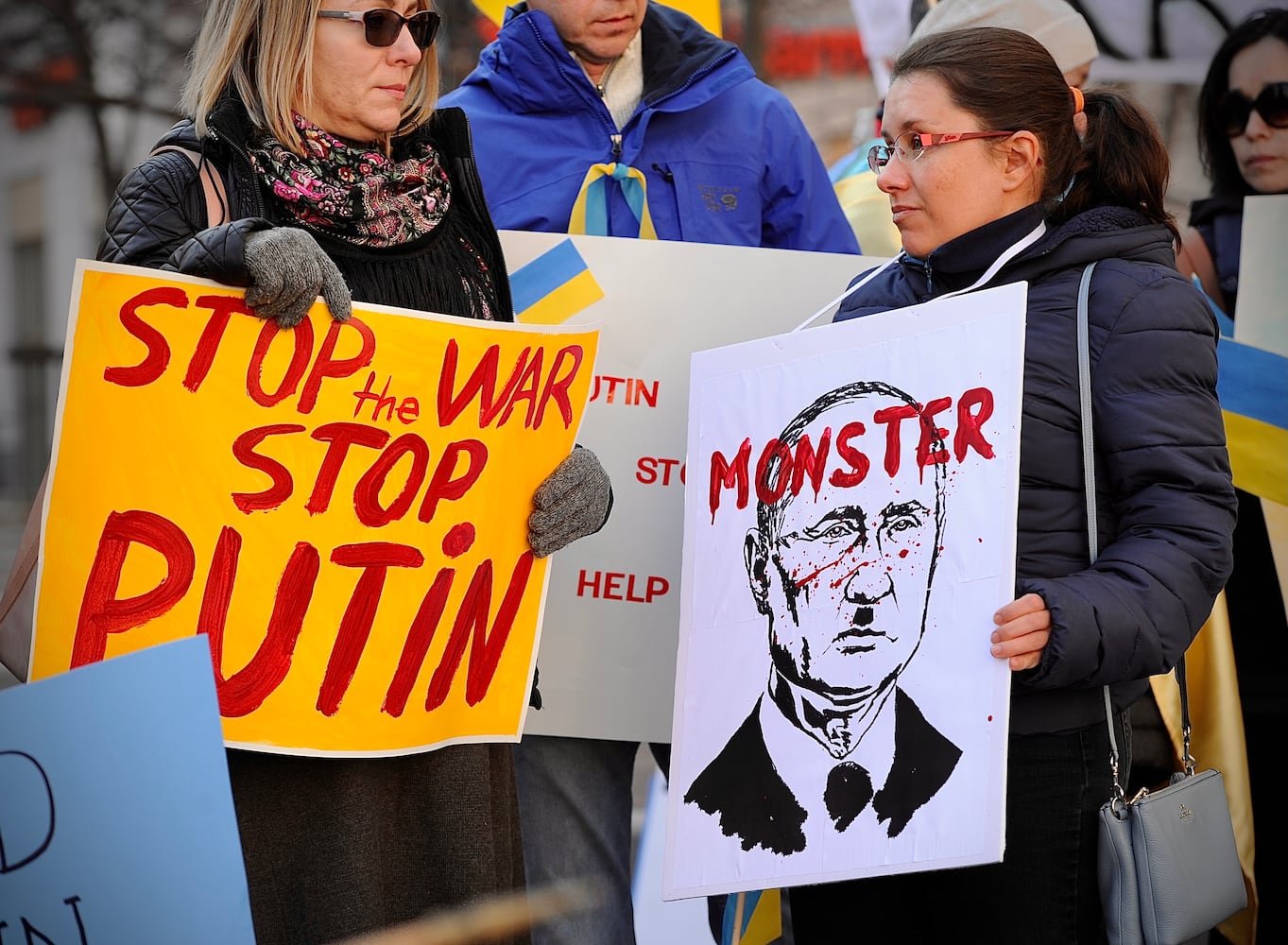 Dayton Ukraine protests