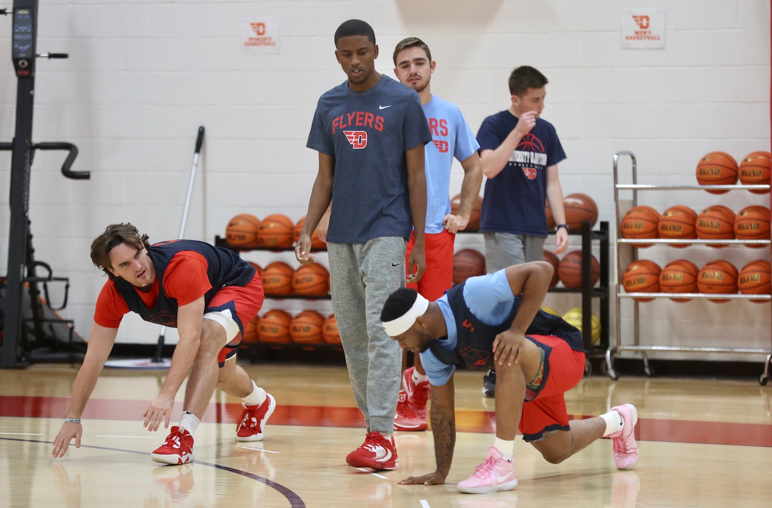 Dayton preseason practice