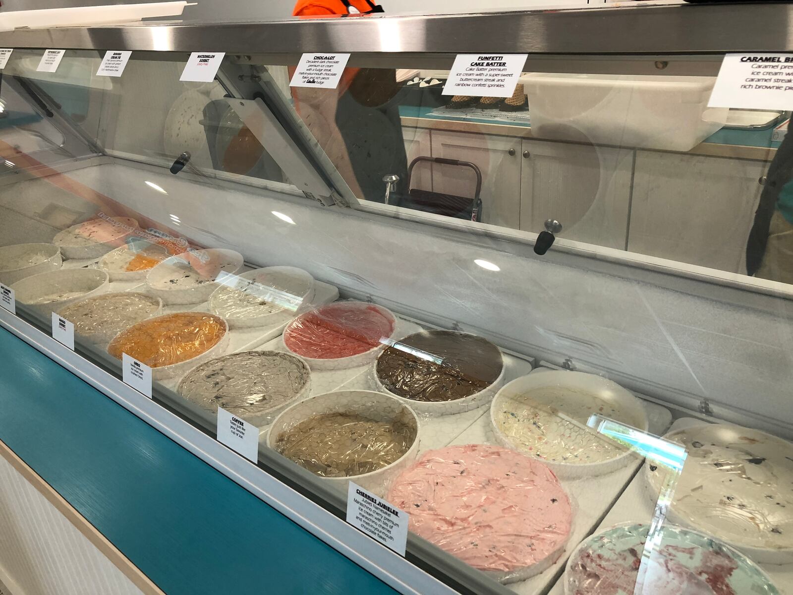 Jubie's Creamery is a new ice cream shop in Fairborn, opening on July 3, 2018. MARK FISHER/STAFF