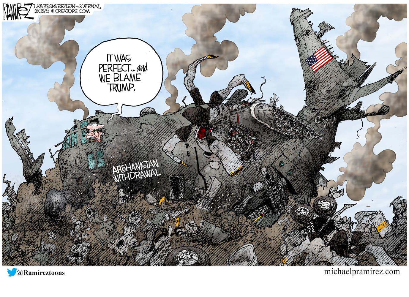 CARTOONS: Michael Ramirez, April 11, 2023