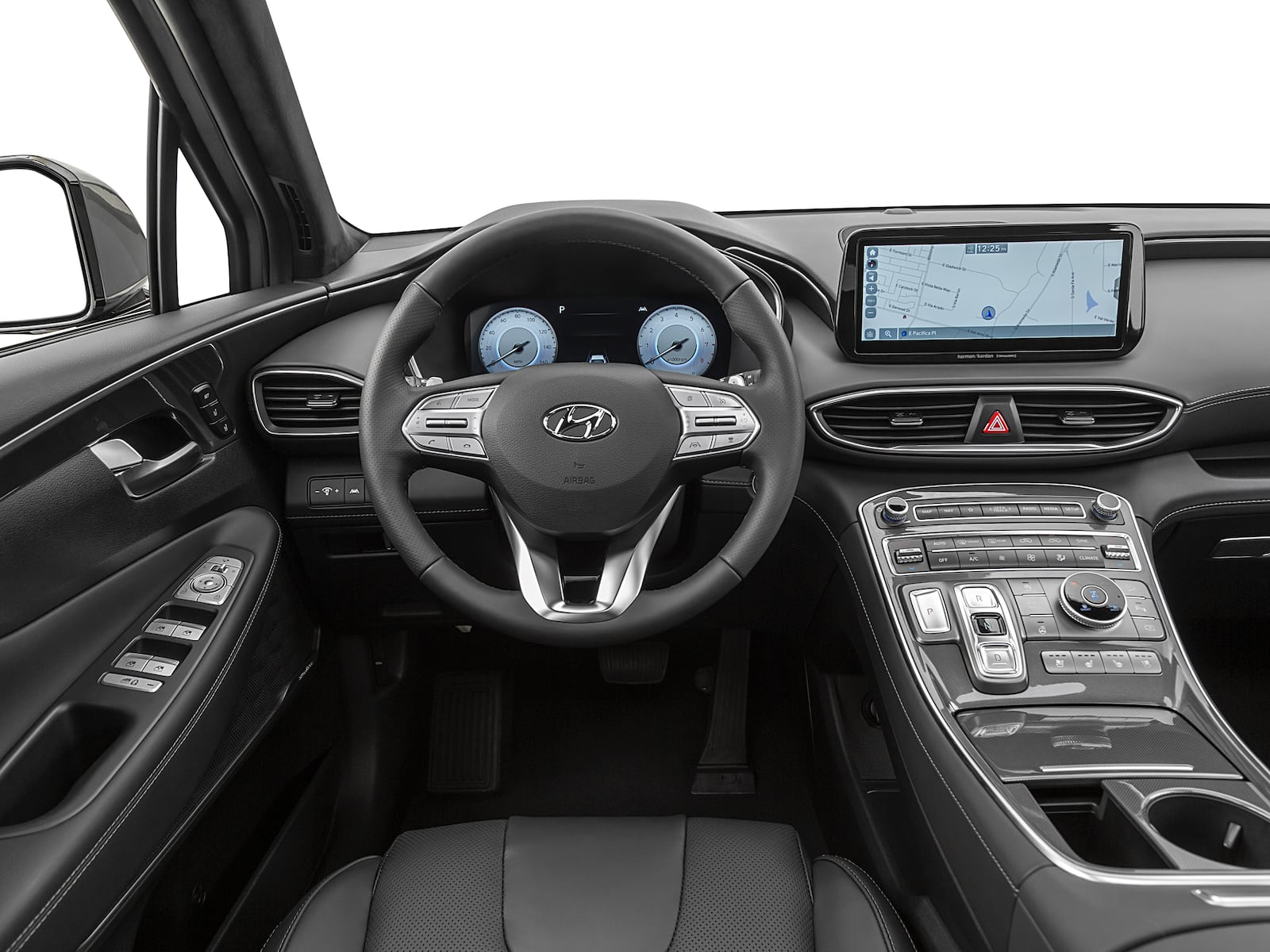 The interior of the 2021 Hyundai Santa Fe. Metro Creative Service photo