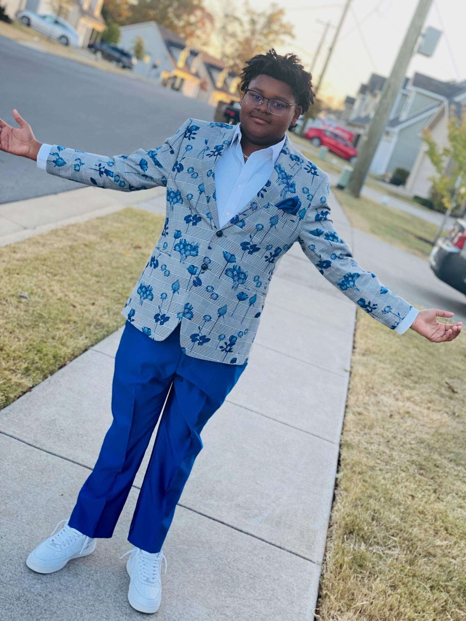 – Jalen Fails – a three sport star and top student with a 3.7 grade point average – all dressed up for homecoming. This coming school year he’ll attend Cane Ridge High School in Nashville. CONTRIBUTED