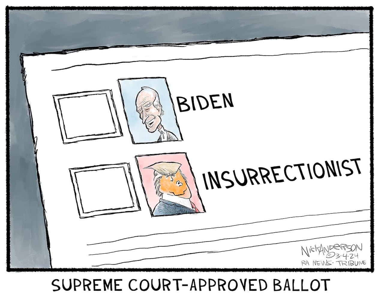 CARTOONS: Nick Anderson, March 6, 2024