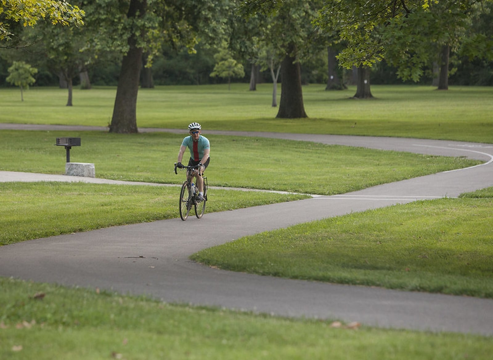 Cycling can provide much-needed exercise and therapy in these stressful times and enable riders to adhere to social-distancing guidelines. CONTRIBUTED/JAN UNDERWOOD