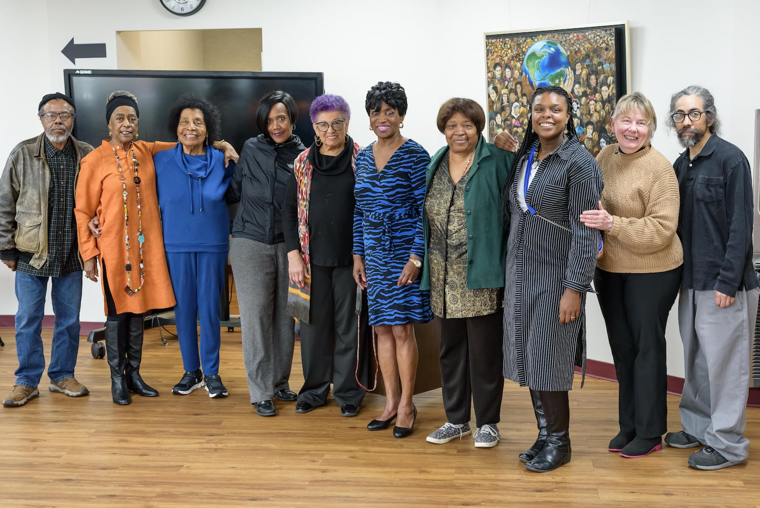 PHOTOS: LivingHERstory Women Strong Reception at African American Visual Arts Guild